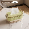 M23-8006 Living room coffee table, dining room, light luxury tissue box, kitchen table, cream-style tissue box, tissue storage box Specification image